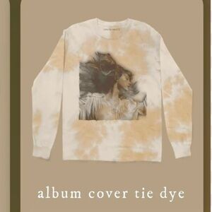 Fearless TV Taylor Swift album cover tie dye long sleeve